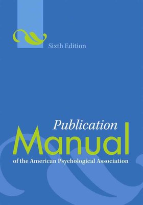 Buy Publication Manual of the American Psychological Association® by ...