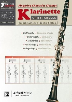 Buy Fingering Charts Bb Clarinet French System by Tom Pold With Free ...