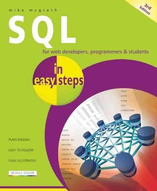 Sql In Easy Steps By Mike Mcgrath Paperback - 