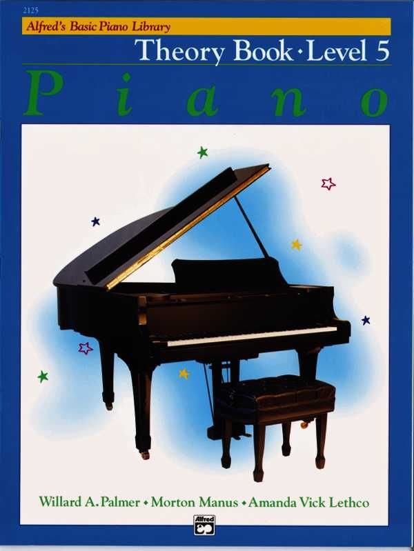 Alfred's Basic Piano Library Theory 5