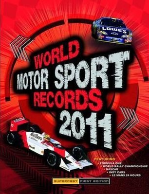World Motor Sports Records Book by Bruce Jones