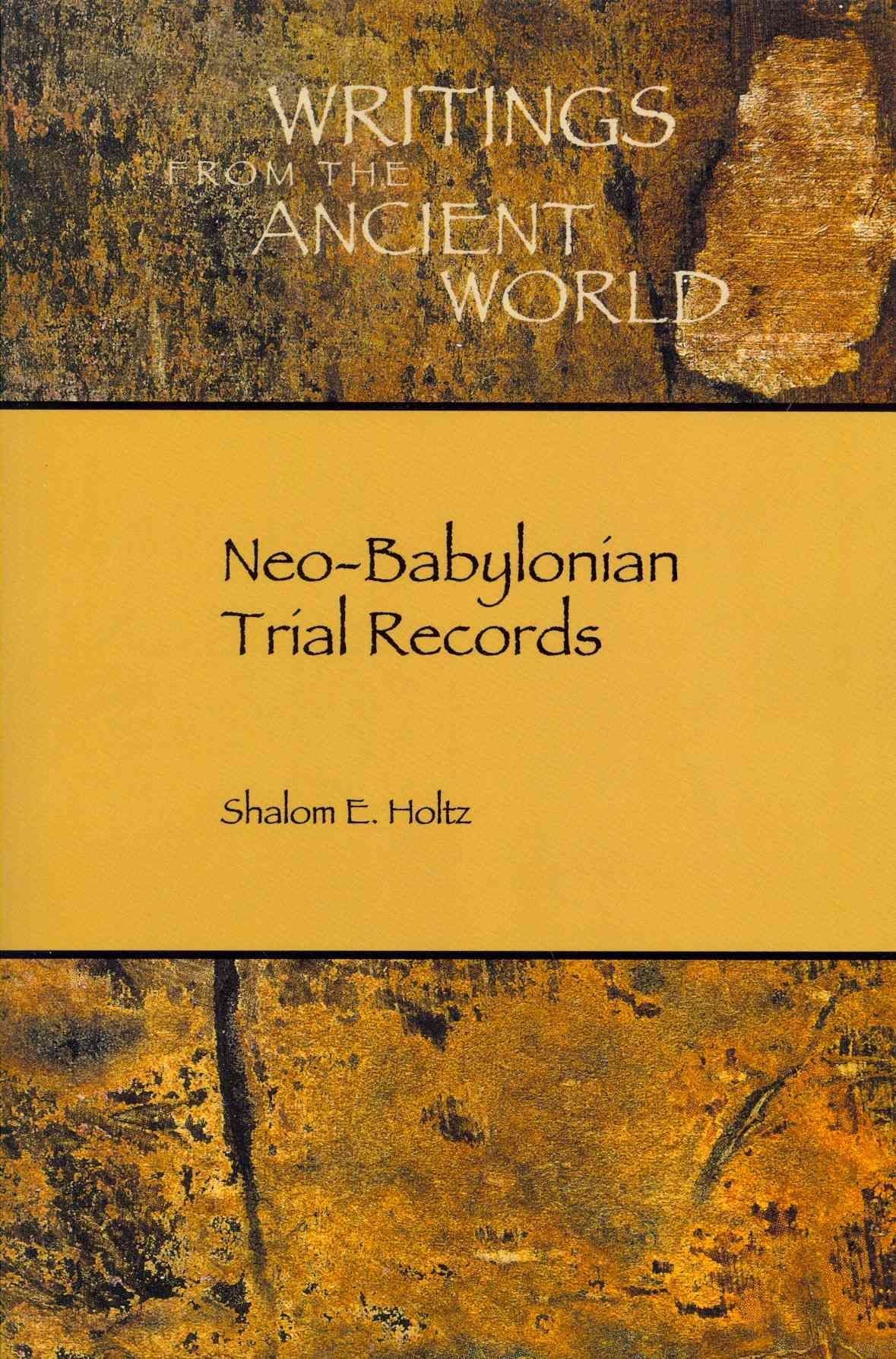 Neo-Babylonian Trial Records