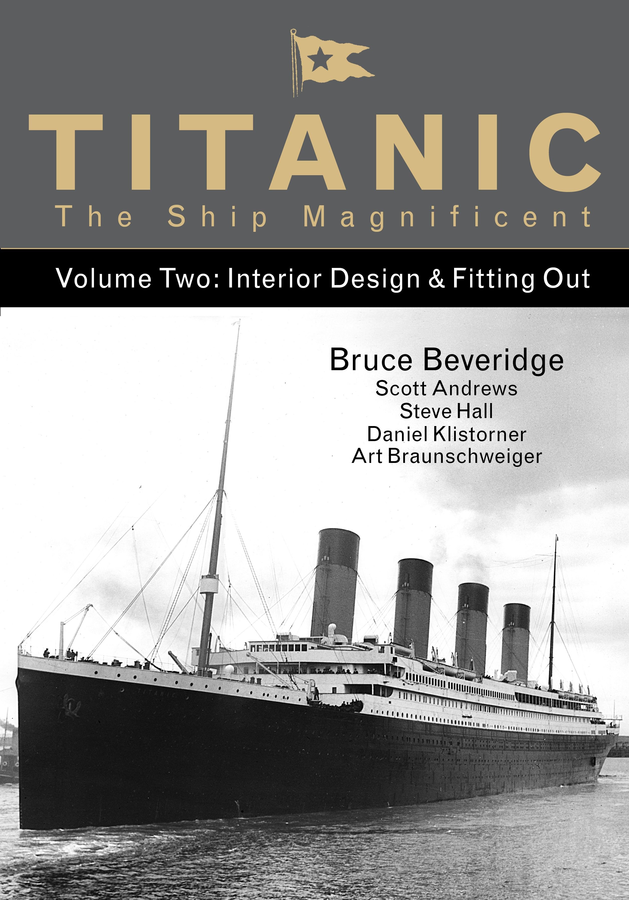 Buy Titanic the Ship Magnificent - Volume Two by Bruce Beveridge With Free  Delivery 