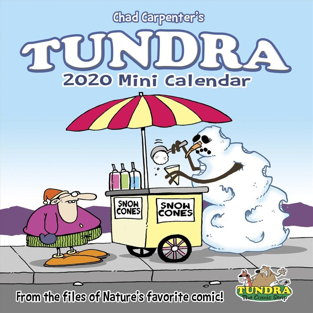 Buy Tundra 2020 Mini Wall Calendar by Chad Carpenter With Free Delivery