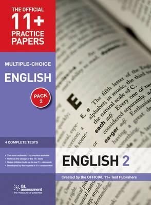 Buy 11+ Practice Papers English Pack 2 (Multiple Choice) by GL ...