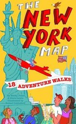Adventure Walks New York Map by Becky Jones