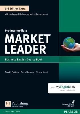Market Leader 3rd Edition Extra Pre-Intermediate Coursebook with DVD-ROM and MyEnglishLab Pack