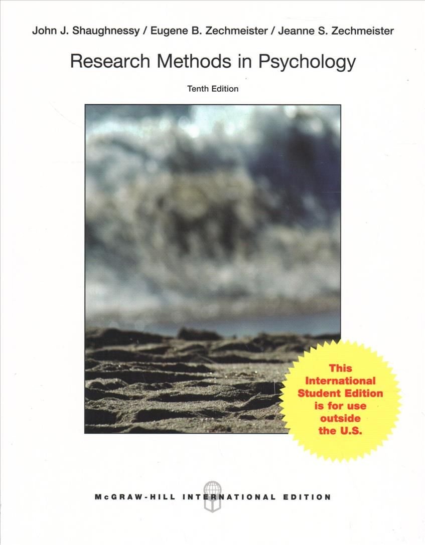 Delivery　Ed)　Shaughnessy　Methods　John　With　Free　Buy　Psychology　(Int'l　Research　in　by