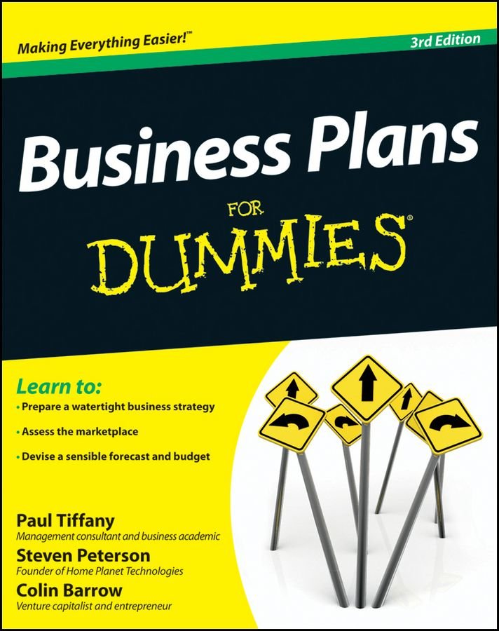 Business Plans For Dummies 3e