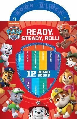 Buy Nickelodeon PAW Patrol: Ready, Steady, Roll! 12 Board Books by PI Kids  With Free Delivery