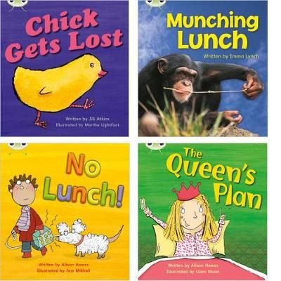 Buy Learn to Read at Home with Bug Club Phonics: Pack 4 (Pack of 4 reading  books with 3 fiction and 1 non-fiction) by Jill Atkins With Free Delivery |  