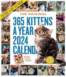 365 Kittens-A-Year Picture-A-Day Wall Calendar 2024 by Workman Calendars