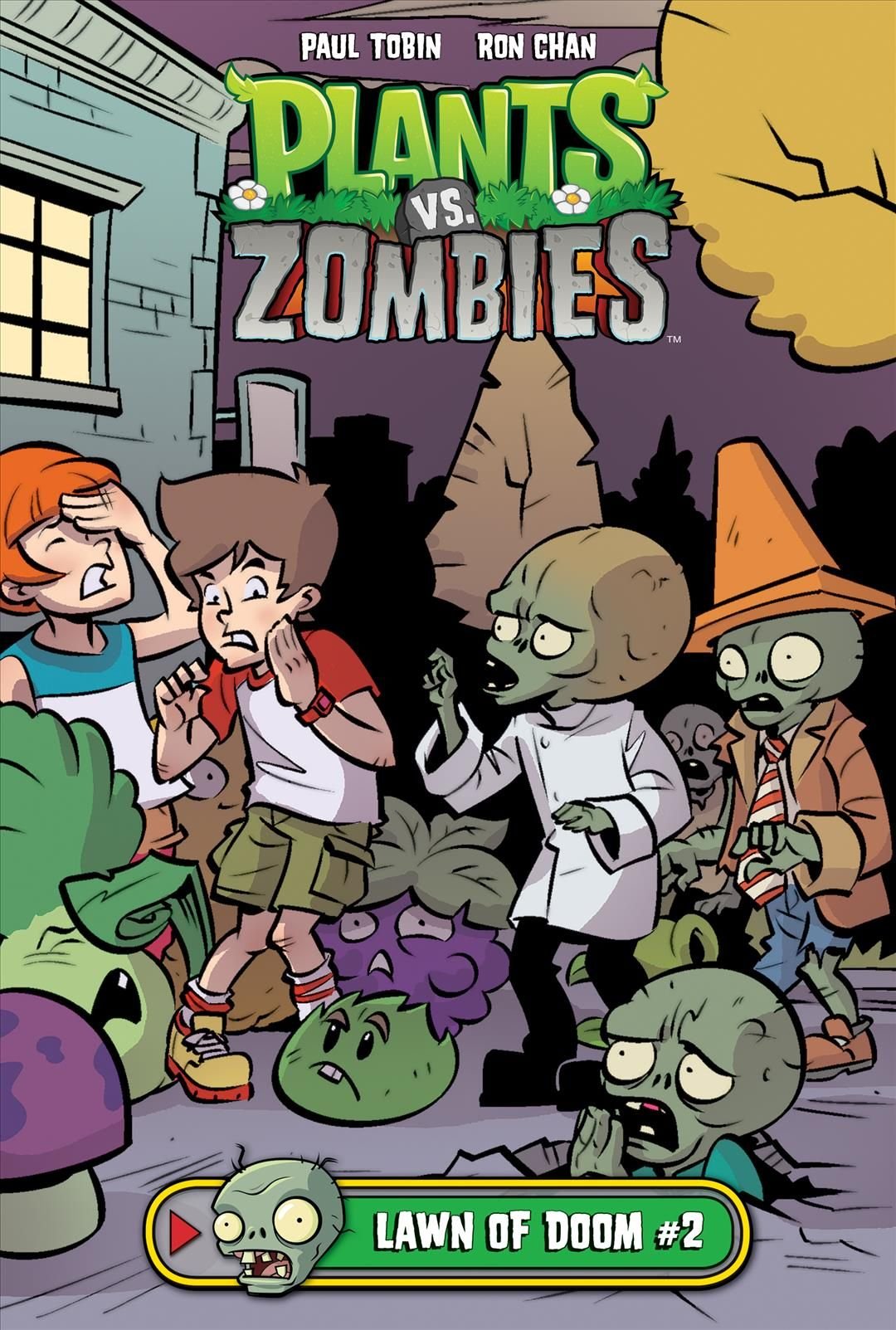 Plants vs. Zombies Volume 2: Timepocalypse - by Paul Tobin (Hardcover)