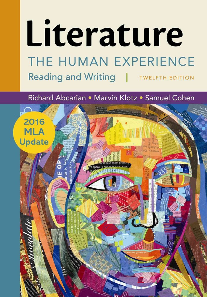 Buy Literature: The Human Experience With 2016 MLA Update By Richard ...