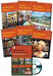 Brilliant French Information Books pack - Level 3 by Danièle Bourdais