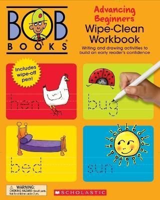 Buy Bob Books - Wipe-Clean Workbook: Advancing Beginners Phonics, Ages 4  and Up, Kindergarten (Stage 2: Emerging Reader) by Kertell With Free  Delivery