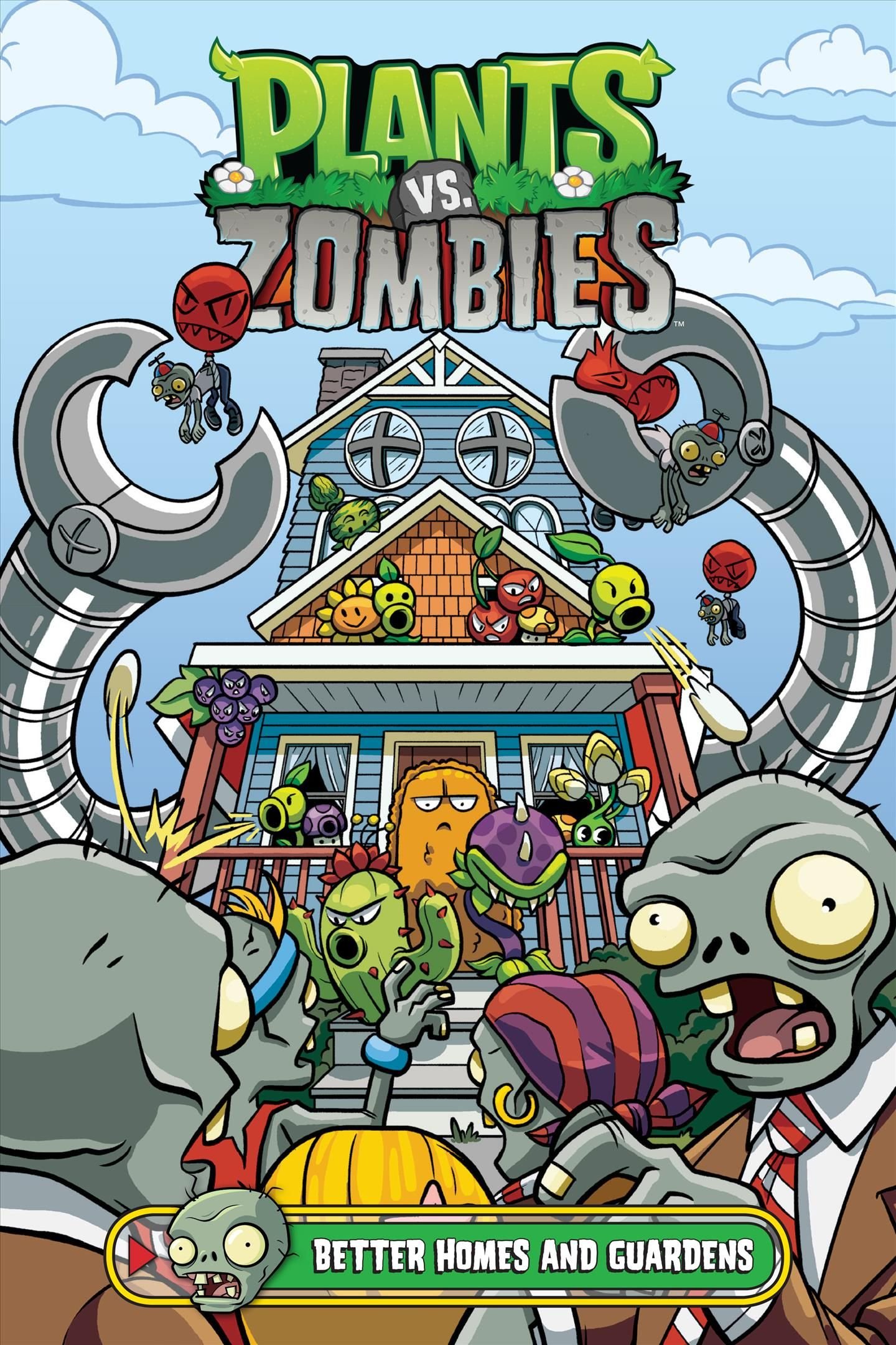 Plants vs. Zombies Volume 1: Lawnmageddon by Paul Tobin