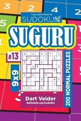 Buy Sudoku Suguru 200 Normal Puzzles 9x9 Volume 13 By - 