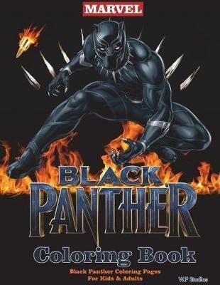 Black Panther Coloring Book Set for Kids Ages 4-8 - Bundle with Black Panther Activity Book with Mask Plus Stickers and More | Black Panther Gifts