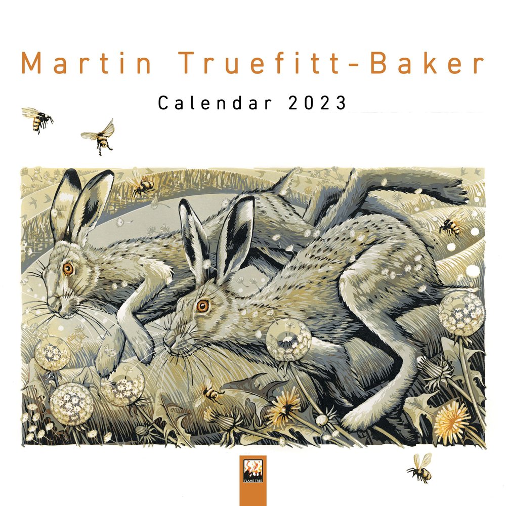 Buy Martin Truefitt Baker Wall Calendar 2023 Art Calendar By Flame Tree Studio With Free