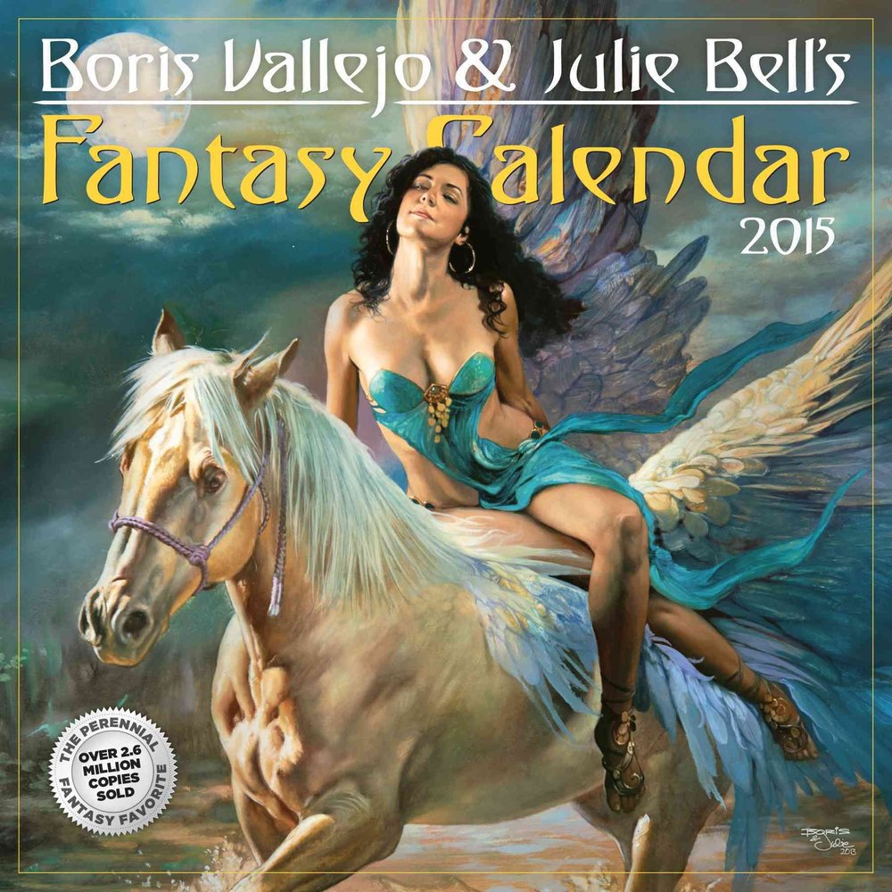 Buy Boris Vallejo & Julie Bell's Fantasy Calendar by Boris Vallejo With