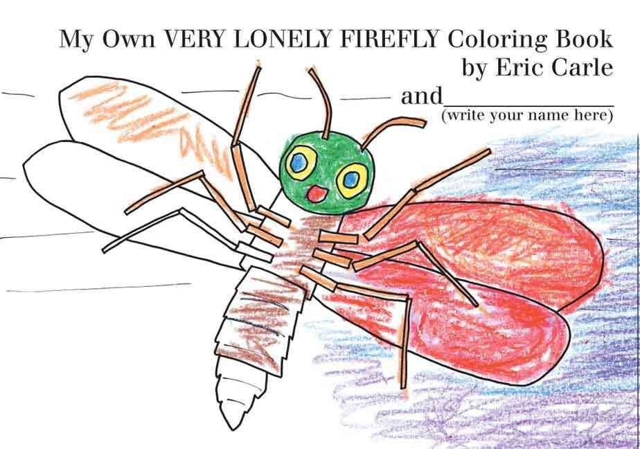eric carle butterfly coloring pages