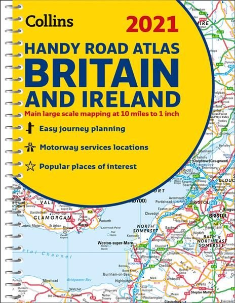 Buy GB Road Atlas Britain 2021 Handy by Collins Maps With Free Delivery ...