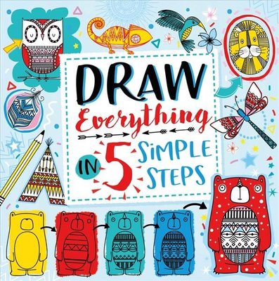 Buy Draw Everything in 5 Simple Steps by Beth Gunnell With Free ...