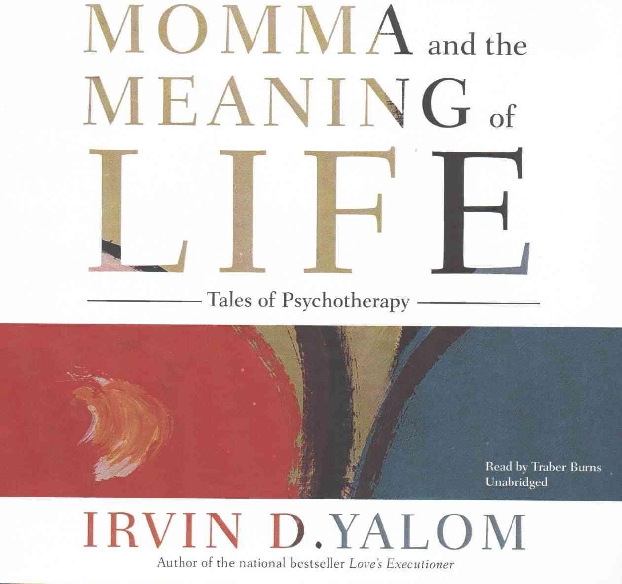 IRVIN YALOM MOMMA AND THE MEANING OF LIFE PDF
