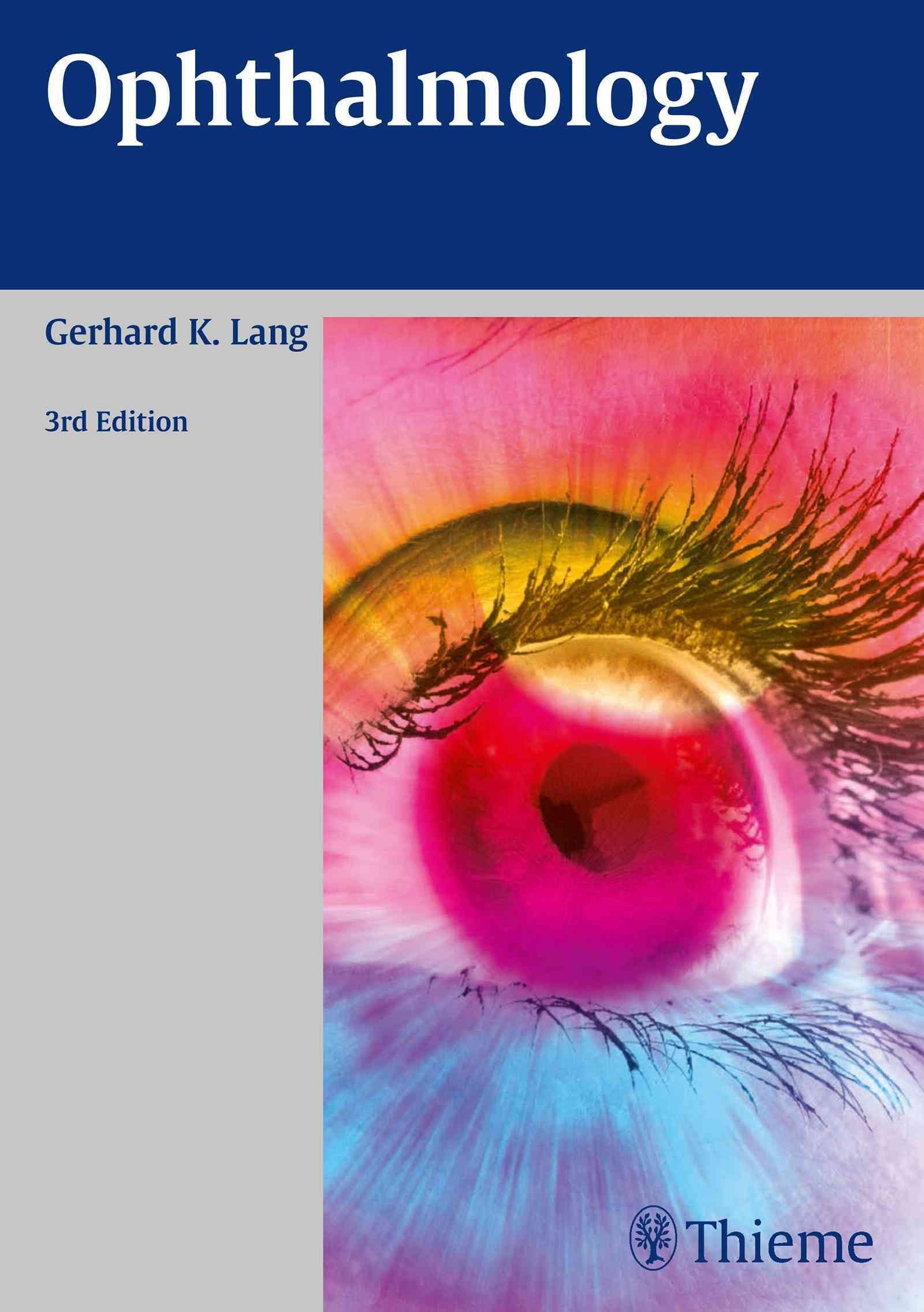 Lang　Free　Buy　Gerhard　Ophthalmology　With　Delivery　by　K.
