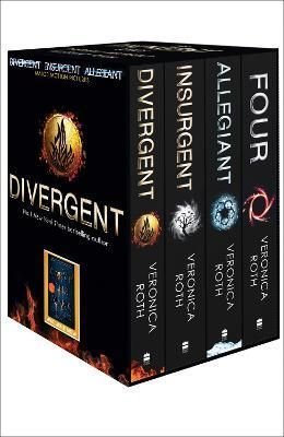 Divergent Series Box Set Books 1 4 Plus World Of Divergent By Veronica Roth Mixed Media Product - 