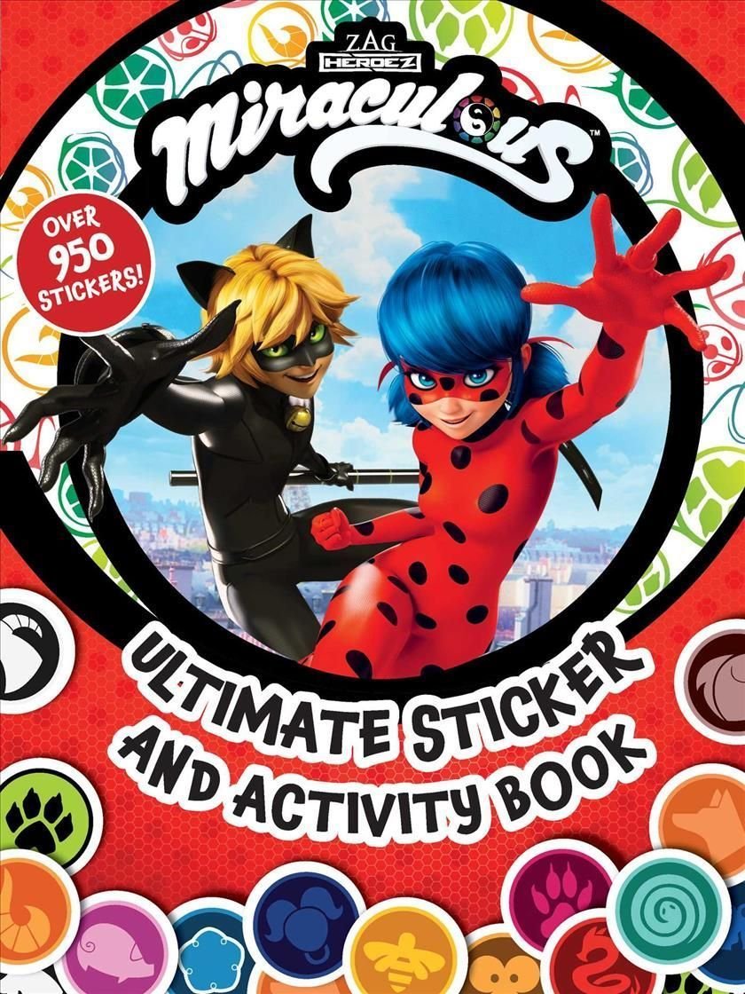 Miraculous: Be Your Own Hero Activity Book: 100% Official Ladybug & Cat  Noir Gift for Kids by BuzzPop, Paperback