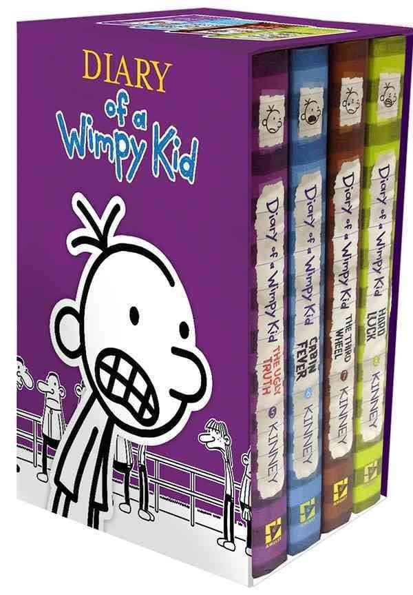 Diary Of A Wimpy Kid Box Of Books - By Jeff Kinney (hardcover