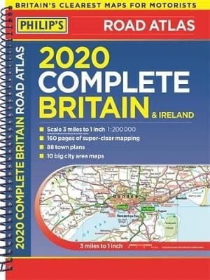 Buy 2020 Philip's Complete Road Atlas Britain and Ireland by Philip's ...