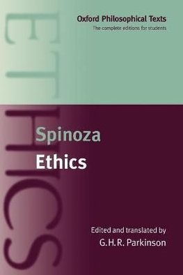 Ethics By Benedict De Spinoza And G H R Parkinson Paperback - 