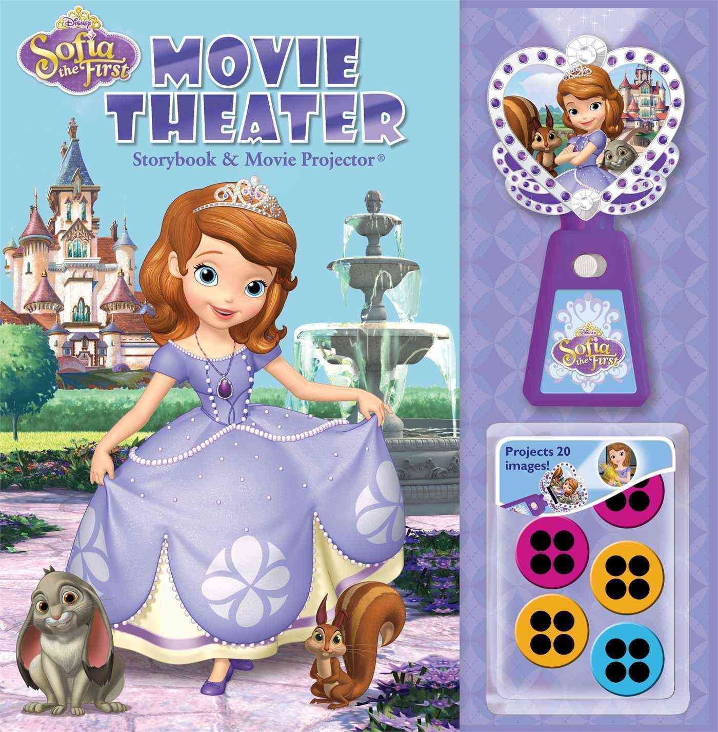 Buy Disney Sofia the First Movie Theater Storybook & Movie Projector,  Volume 15 by Disney Sofia the First With Free Delivery 