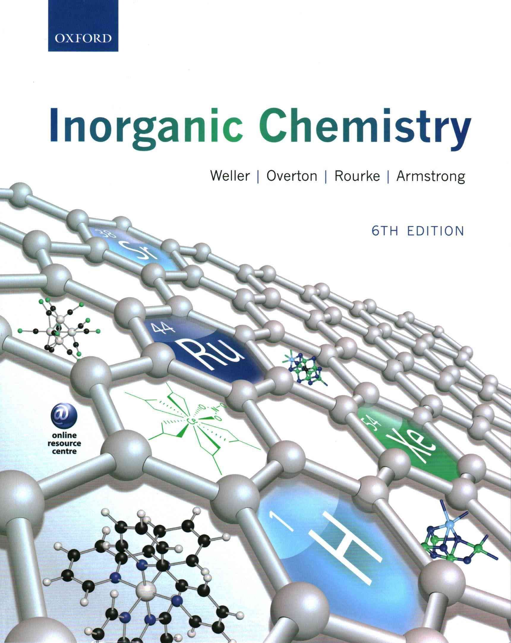 Inorganic Chemistry [ペーパーバック] Weller， Mark、 Overton