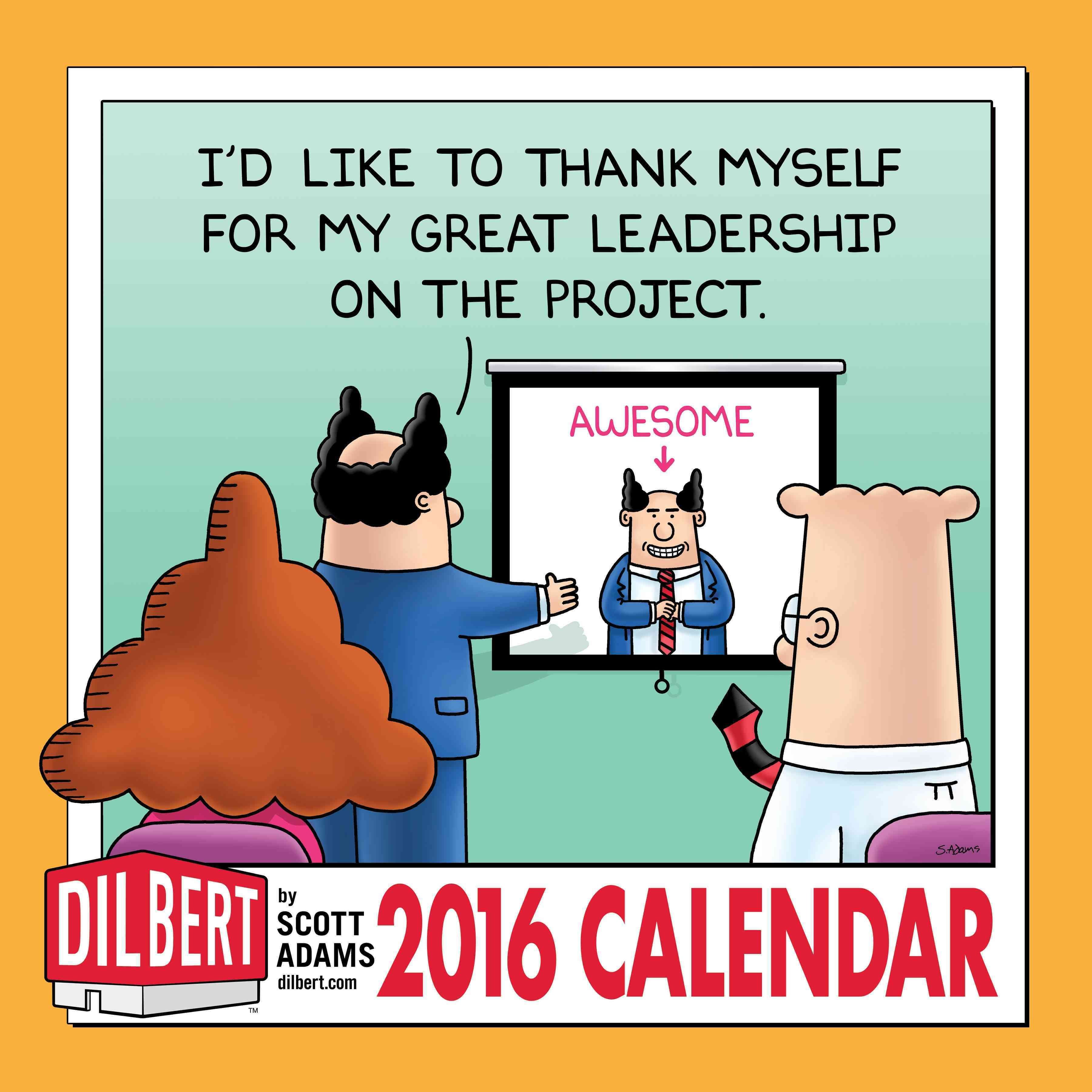 Buy 2016 Dilbert Wall by Scott Adams With Free Delivery 