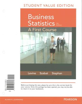 9780321979018: Business Statistics: A First Course 7th