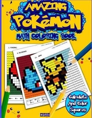 Unofficial Pokemon Color By Number, Volume 1: Fun Coloring Book