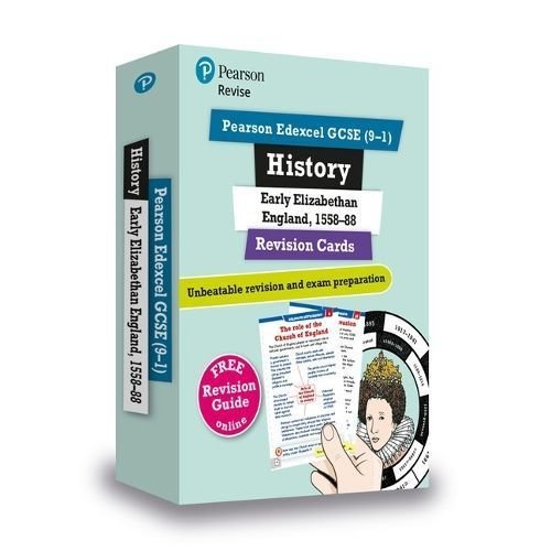 Buy Pearson Revise Edexcel Gcse 9 1 History Elizabethan England Revision Cards By Brian Dowse With Free Delivery Wordery Com