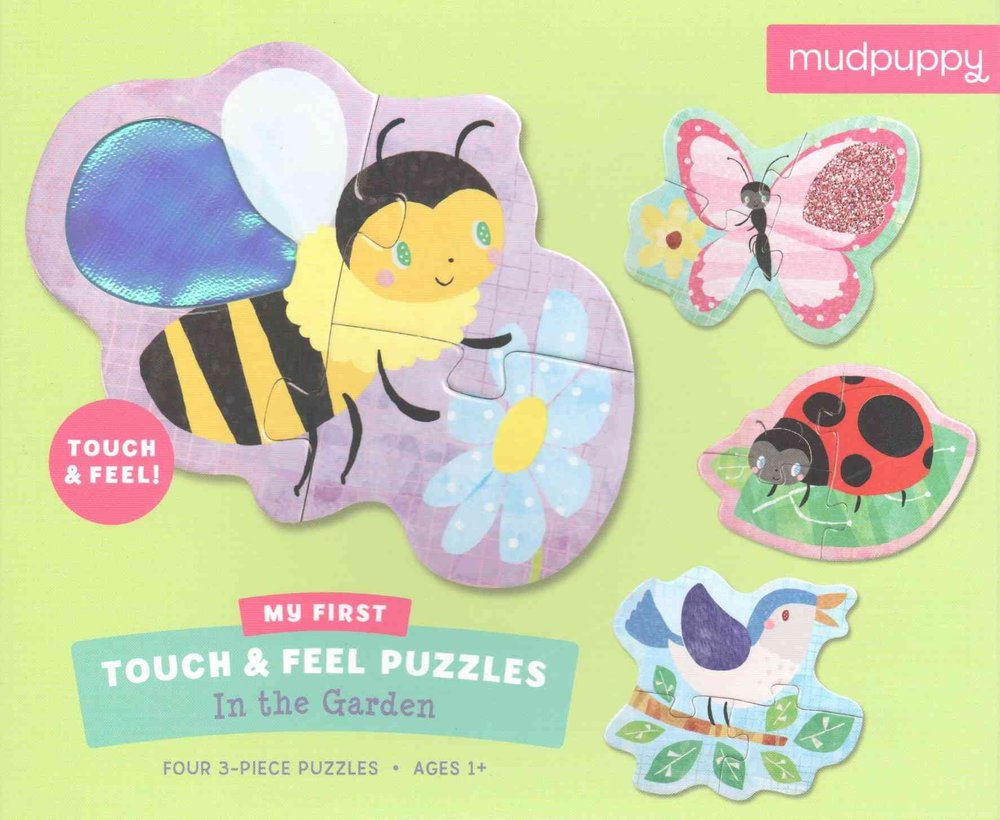 Buy My First Touch & Feel in the Garden Puzzles by Mudpuppy With Free ...