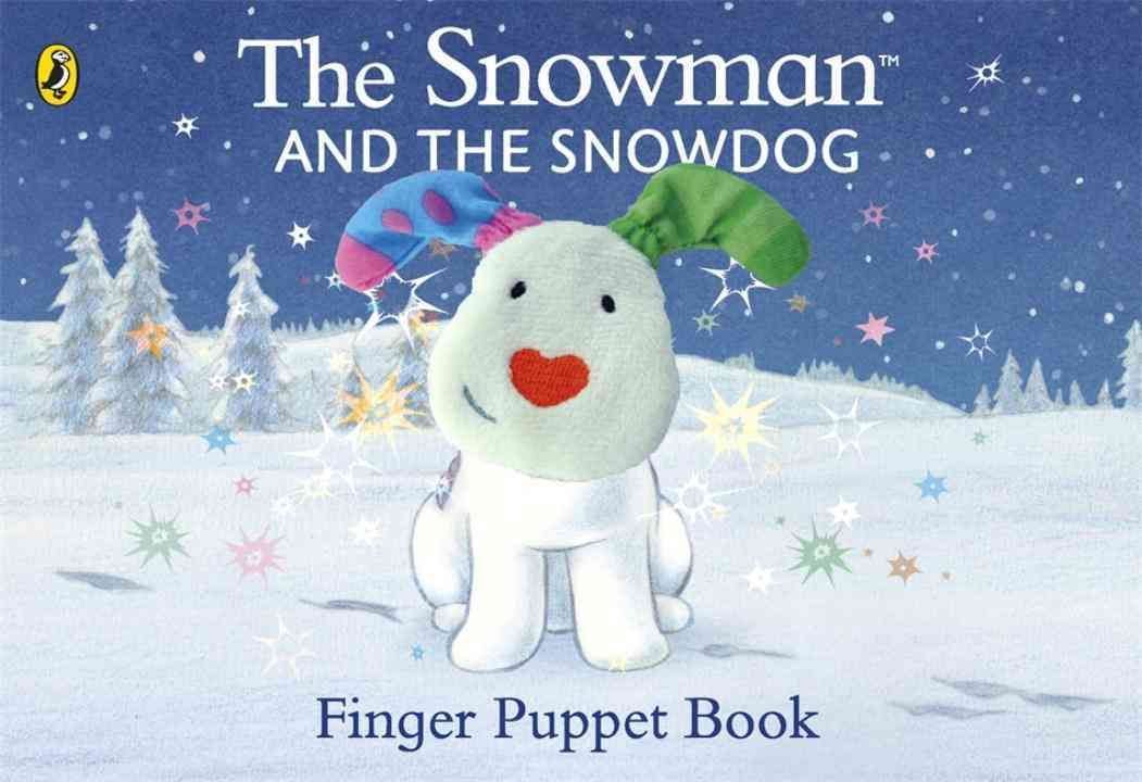 THE SNOWMAN POSTCARD THE SNOWMAN AND THE SNOWDOG PUPPY ~ RAYMOND BRIGGS 
