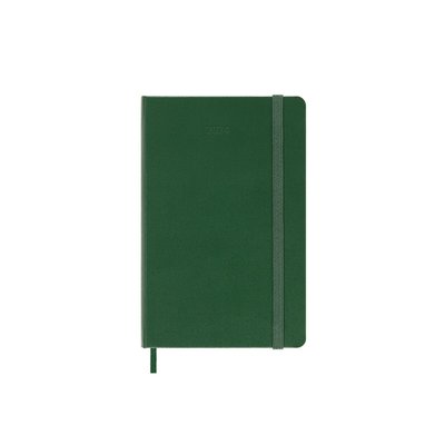 Buy Moleskine 2024 12-month Weekly Pocket Hardcover Notebook: Myrtle Green  by Moleskine With Free Delivery