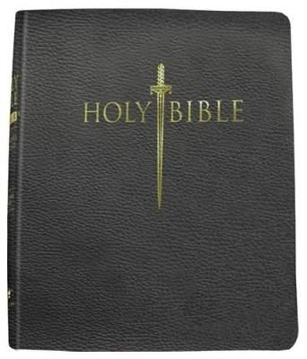 Buy KJV Sword Study Bible Personal Size Large Print Black Genuine ...