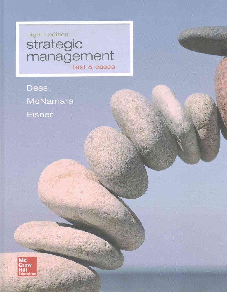 Buy Strategic Management: Text And Cases By Gregory Dess With Free ...