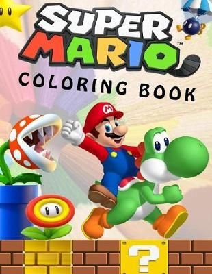 super mario coloring book