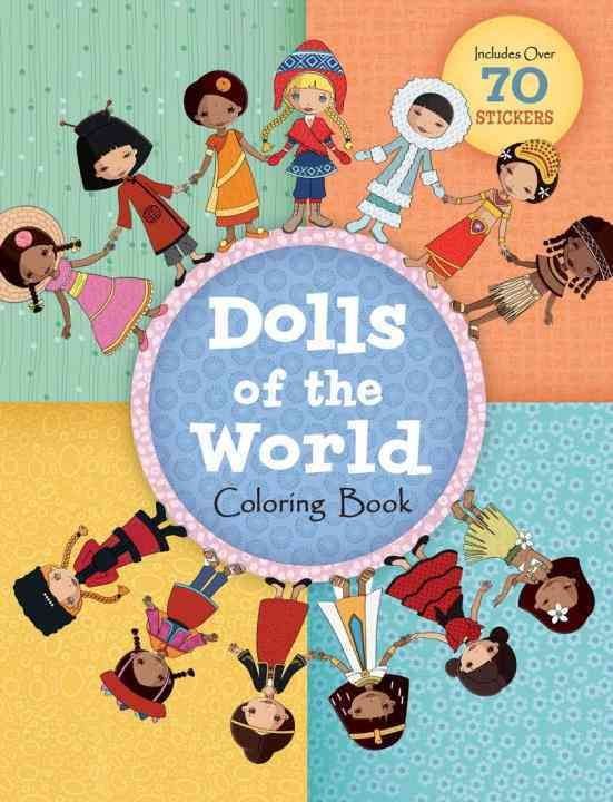Dolls Of The World Coloring Book
