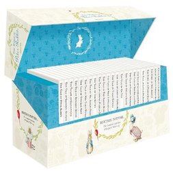 World of Peter Rabbit - The Complete Collection of Original Tales 1-23 White Jackets by Beatrix Potter