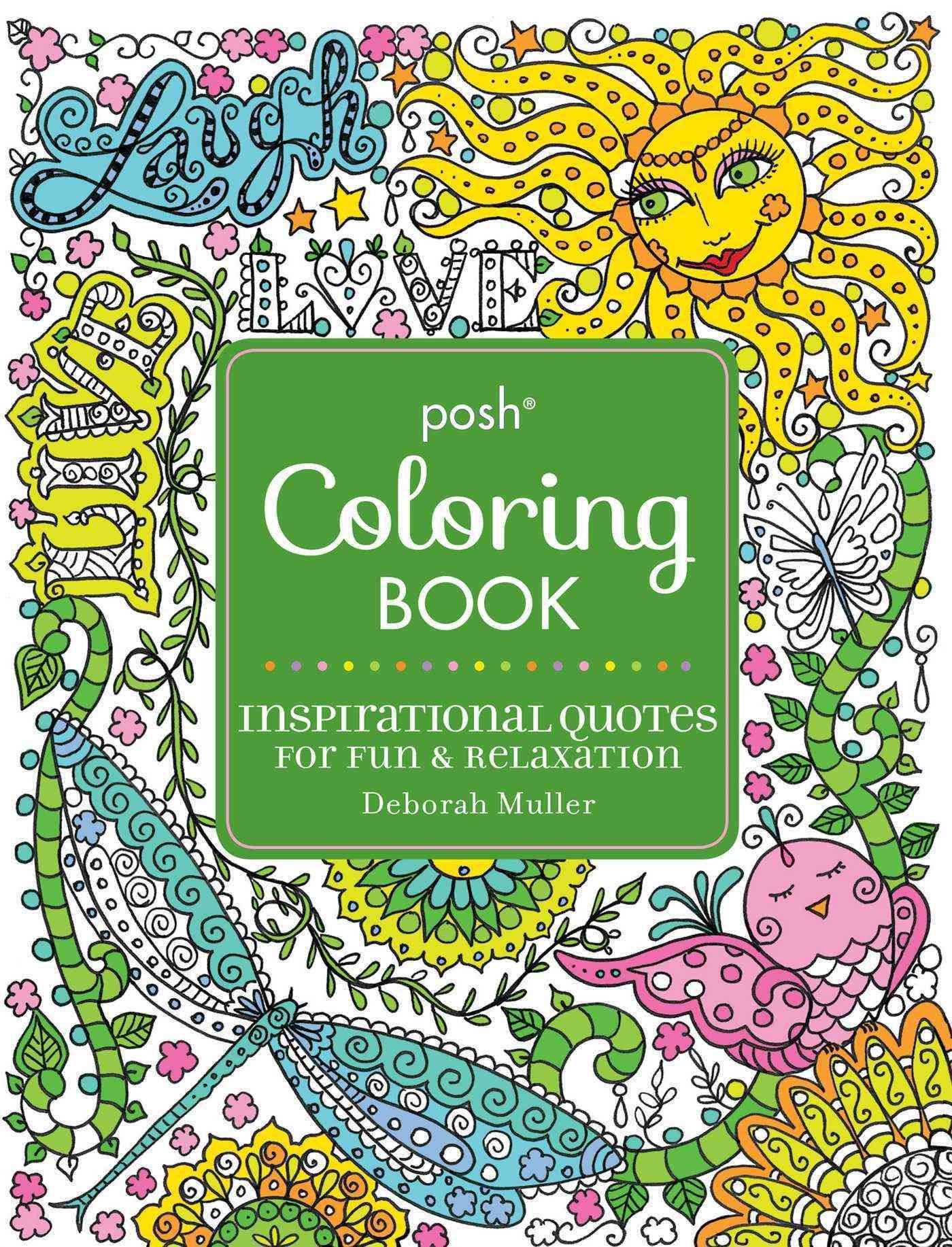 Adult Coloring Book: Relax (Peaceful Adult Coloring Book Series